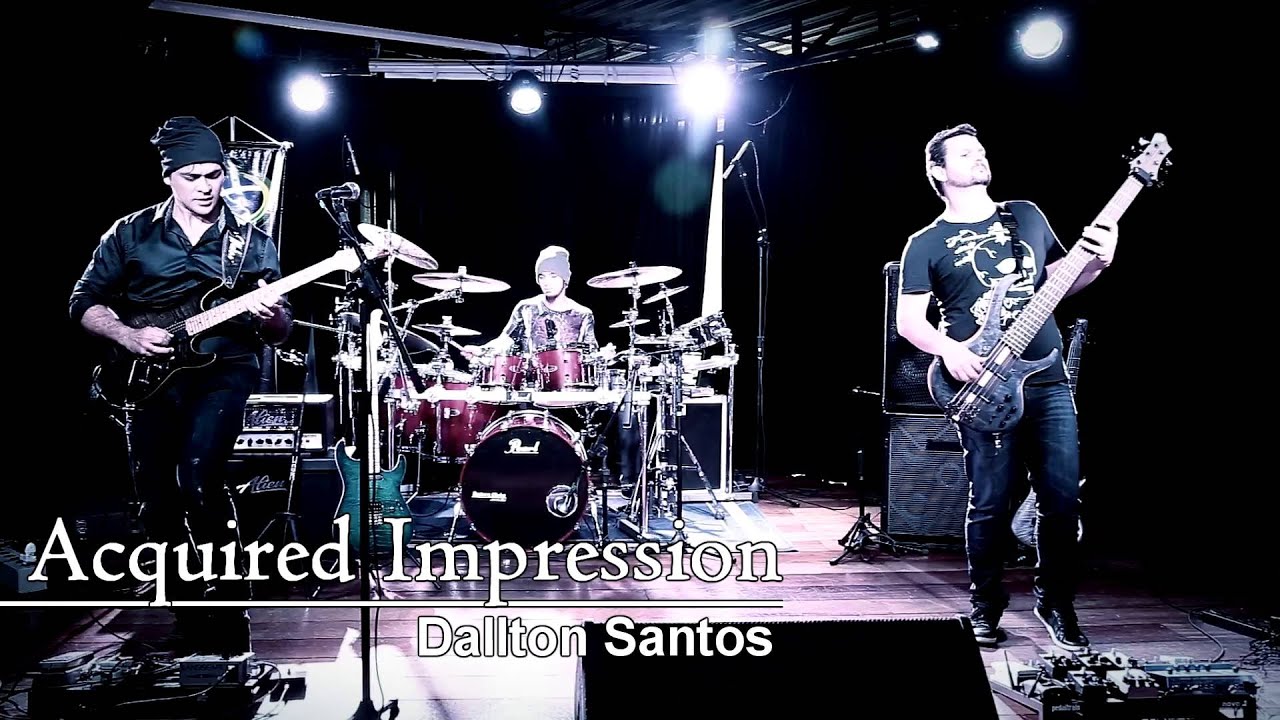 Brazilian Instrumental Rock Trio - Acquired Impression (Dallton Santos)