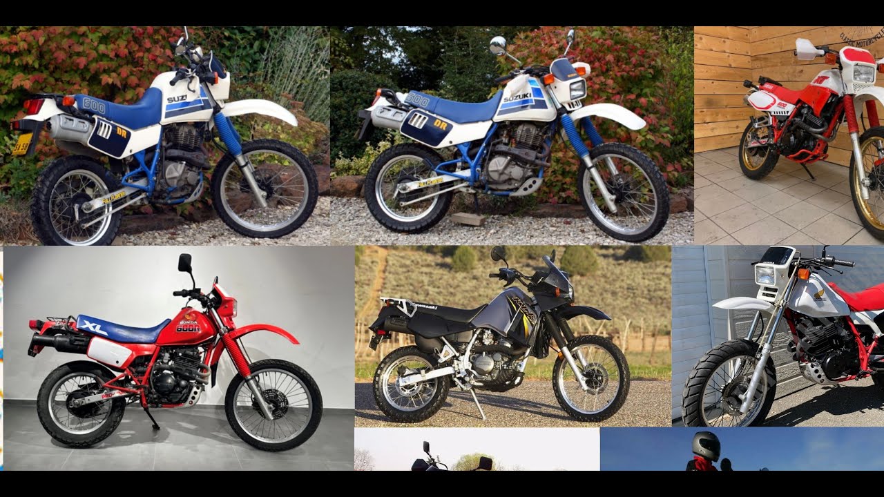 Du Trail bien vintage, tu prends lequel ? (DR 600 / XT 600 / KLR 600 XL 600...)