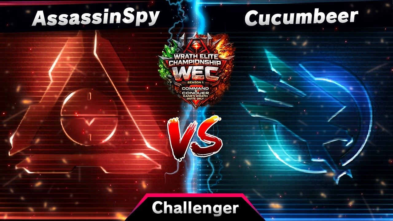Kane's Wrath WEC S1- AssassinSpy [MoK] vs Cucumbeer [GDI] - Challenger League