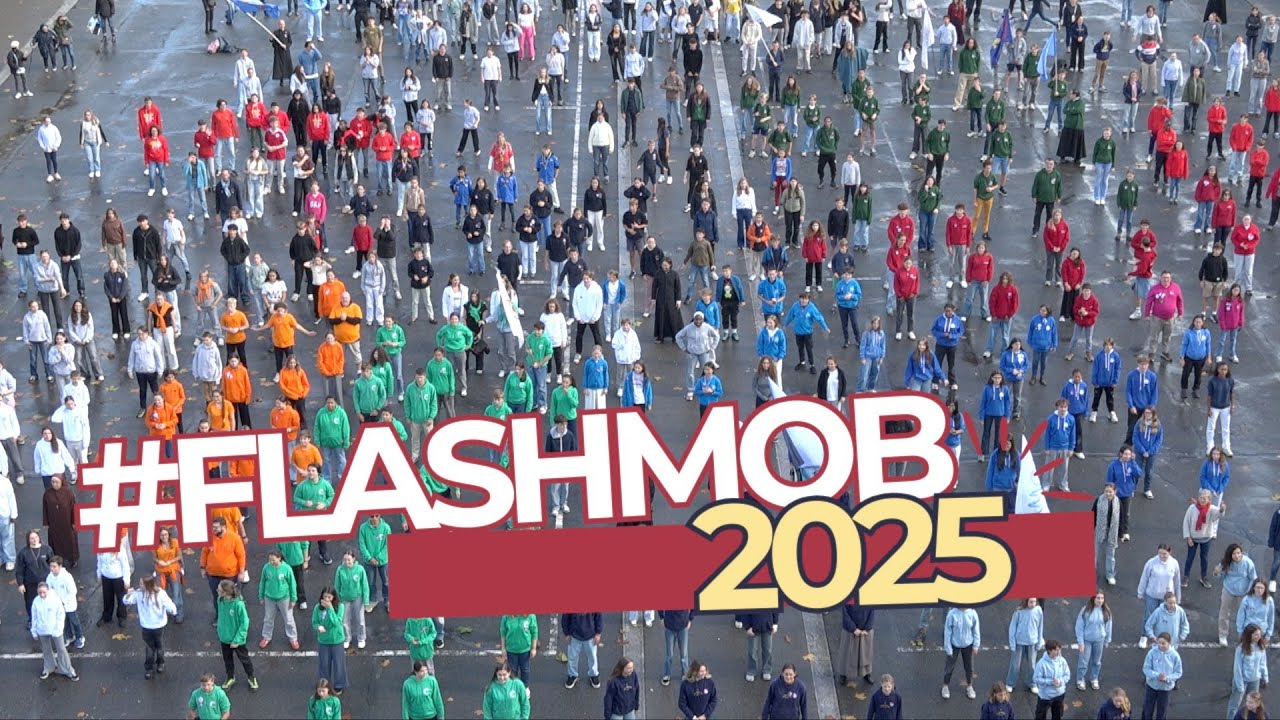 La flashmob #Lourdes2025