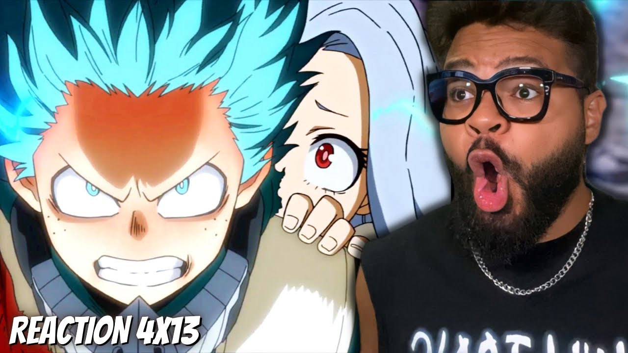 100% INFINITO! DEKU E ERI VS OVERHAUL | ASSISTINDO BOKU NO HERO! TEMP 4 Episódio 13 REACT