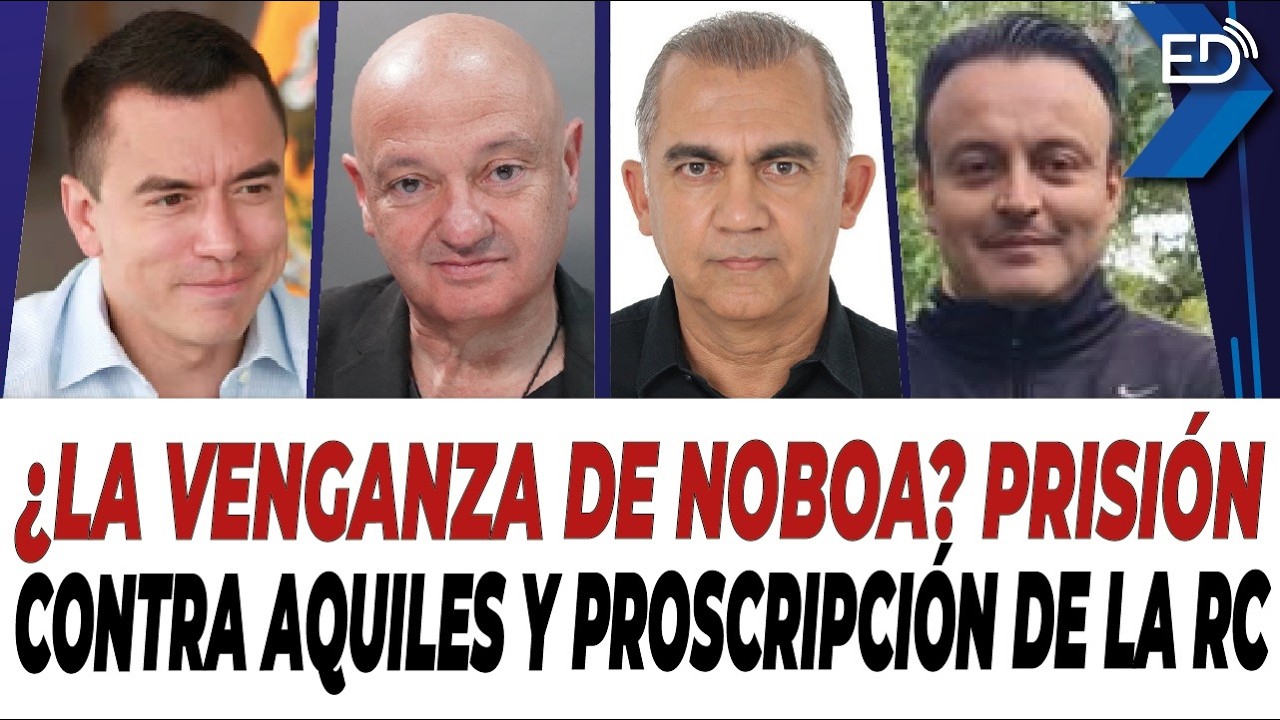 🔴 EN VIVO 🔴 ¿La venganza de Noboa? Prisión contra Aquiles y Proscripción de la RC | 09/03/2026