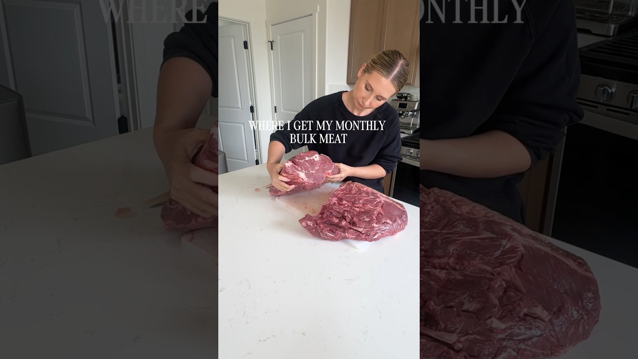 Где я покупаю ВСЁ своё ежемесячное мясо для массового приготовления еды, ЧТОБЫ СЭКОНОМИТЬ ДЕНЬГИ ...