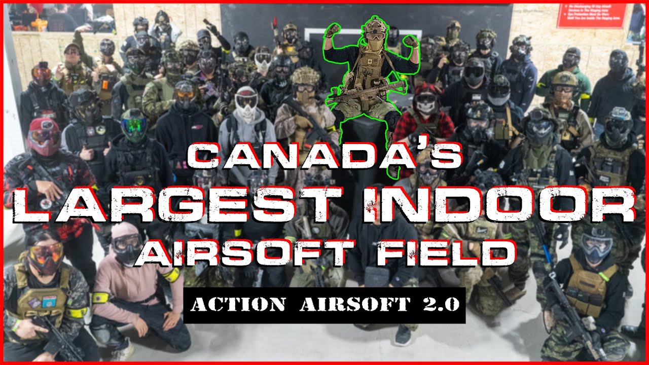 Action Airsoft 2.0 | Крупнейшая крытая площадка для страйкбола в Канаде!