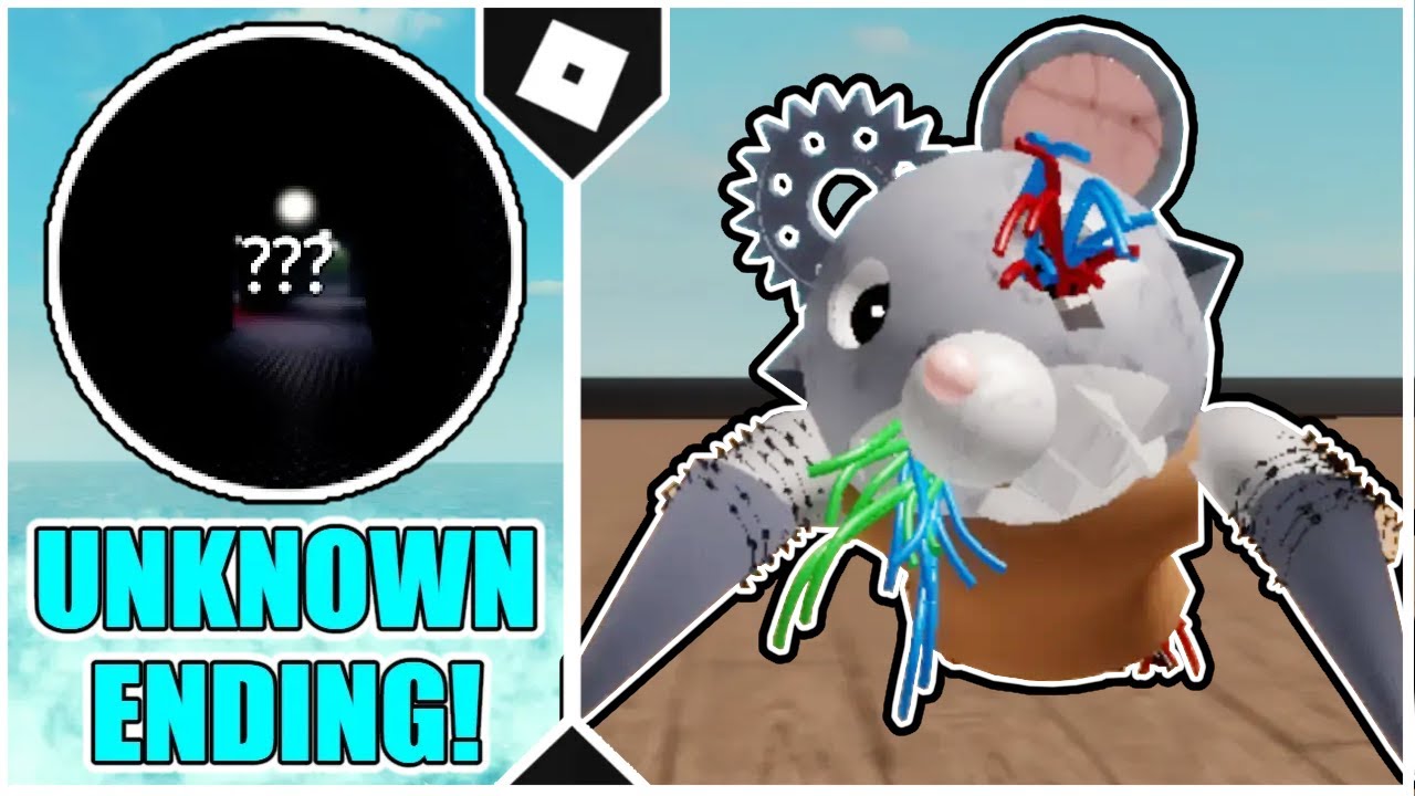 How to get UNKNOWN ENDING BADGE for VENTS + DISTORTED RAZE SKIN in THE PIGGY BATTLE & APRP! [ROBLOX]
