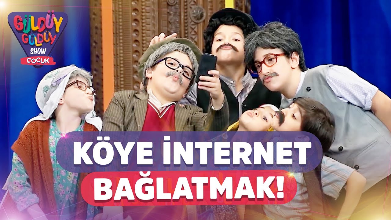 Köye İnternet Bağlatmak! | Güldüy Güldüy Show Çocuk