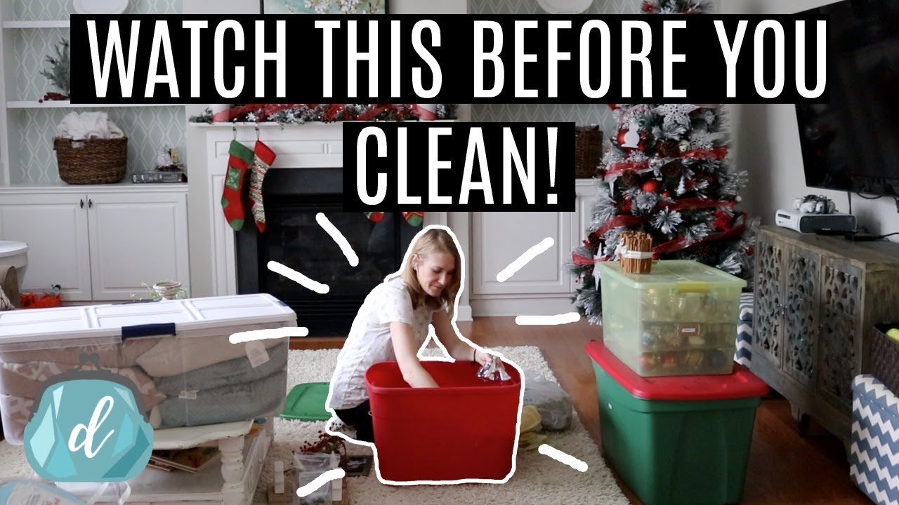 CLEAN WITH ME 2019! 💙 After Christmas motivation to GET IT DONE!