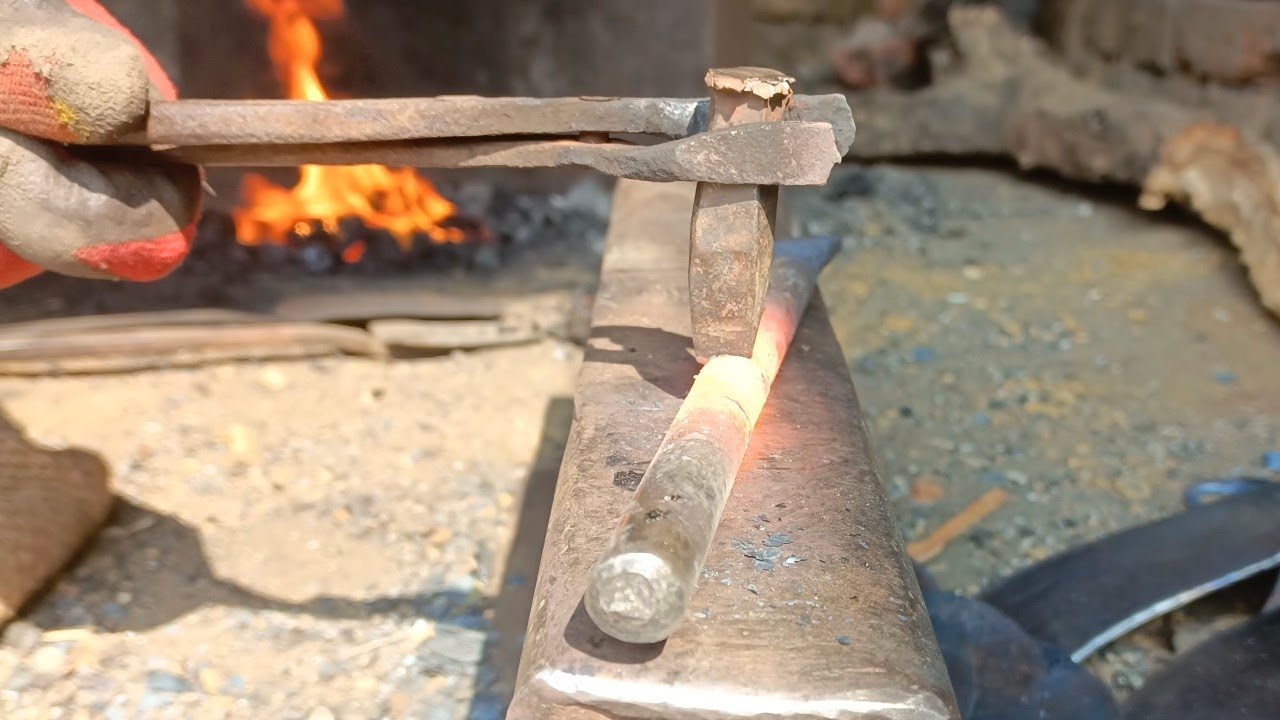 Making wood chisel | blacksmith work 