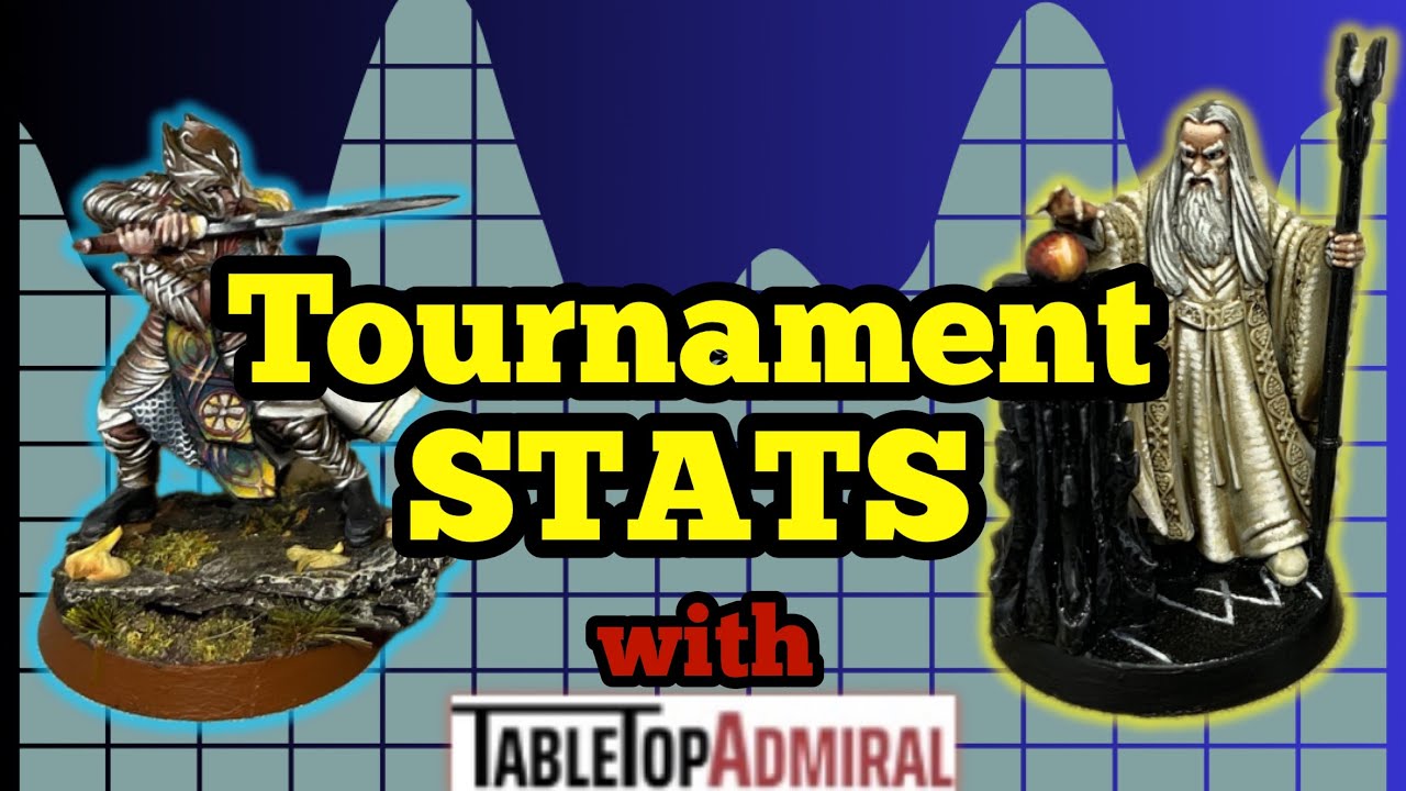 Статистика турнира с Tabletop Admiral! - Стратегическая настольная игра по Средиземью | MESBG II