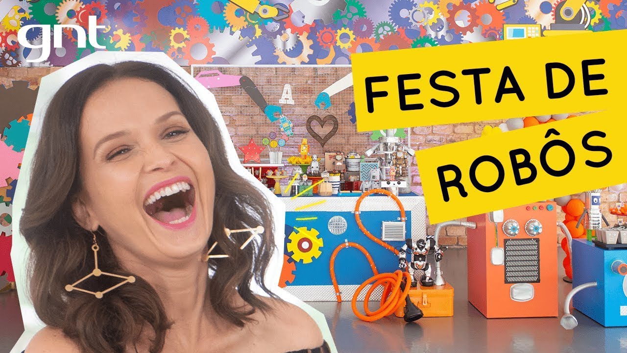 Decoração para festa Robôs | Decoração Infantil | Fazendo a Festa