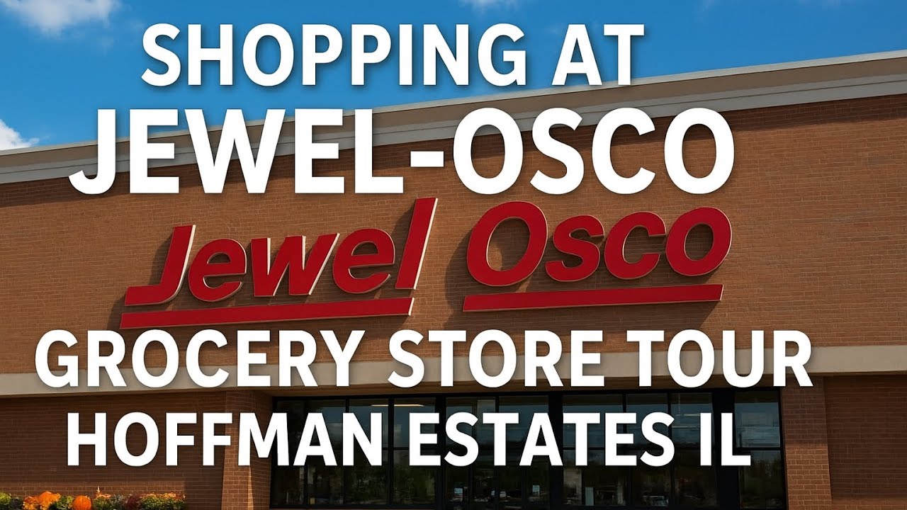 🇺🇸Shopping at Jewel-Osco | Grocery Store Tour in Hoffman Estates IL 🛒Nov 2025