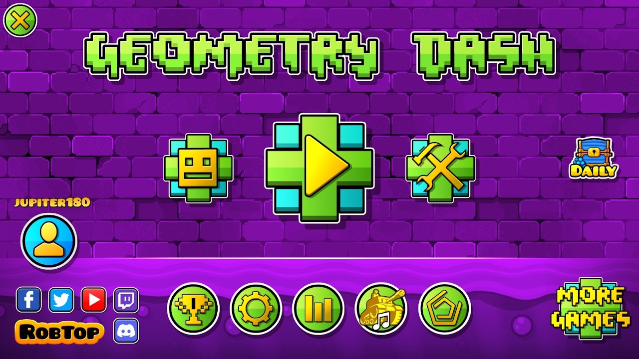 Geometry Dash Levels 1 - 22