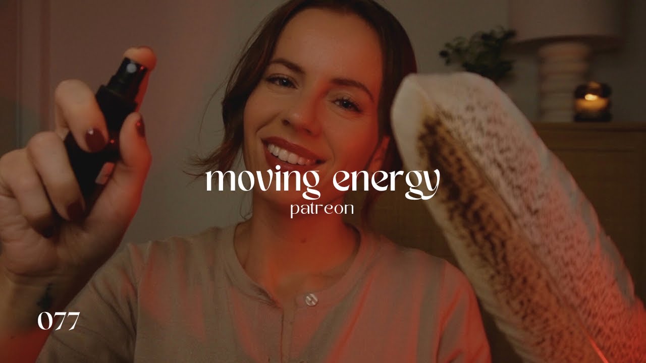 ASMR REIKI to move stagnant energy through your body (follow my instructions)