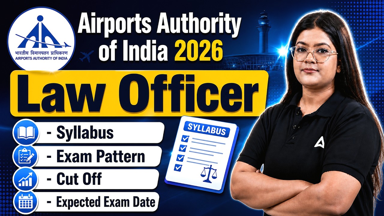 AAI Law Officer 2026 Syllabus and Exam Pattern | Complete Guide | By Adv. Diksha Singh