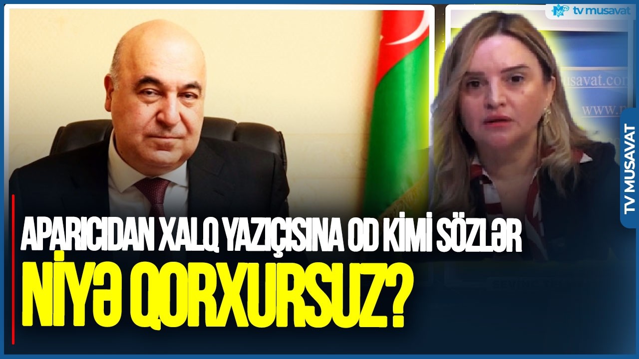 Mehdiyevin xətrinə dəyməyə NİYƏ QORXURSUZ? - aparıcıdan xalq yazıçısına OD KİMİ SÖZLƏR