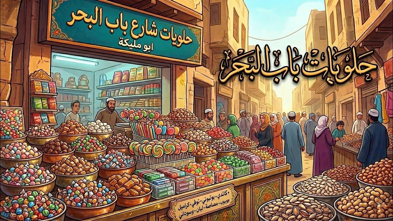تشكيلة حلويات بسعر الجملة🍬🍫جولة في شارع باب البحر🔥