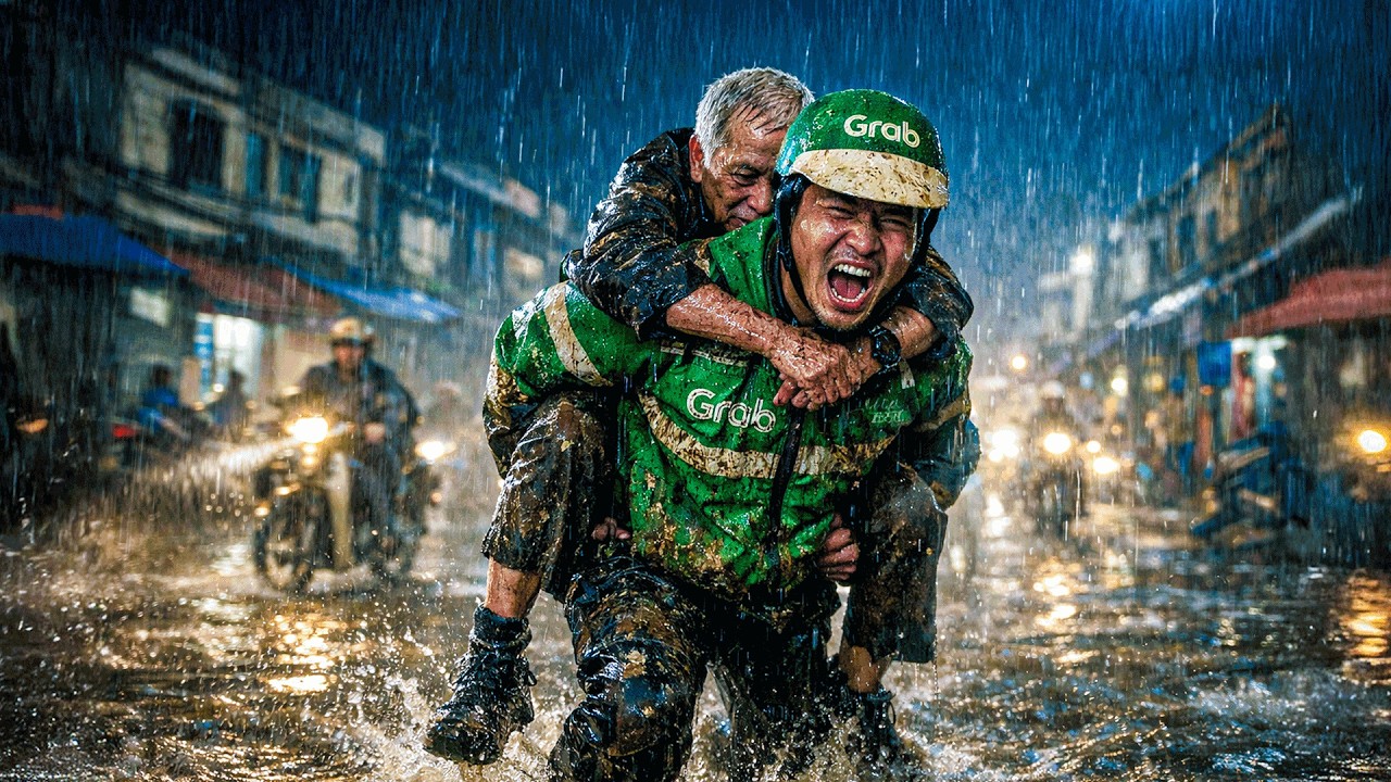 Vợ Trẻ Cướp Trắng Gia Tài Đuổi Chồng Ra Đường Mưa, Anh Xe Ôm Cứu Mạng Và Quả Báo Điếng Người