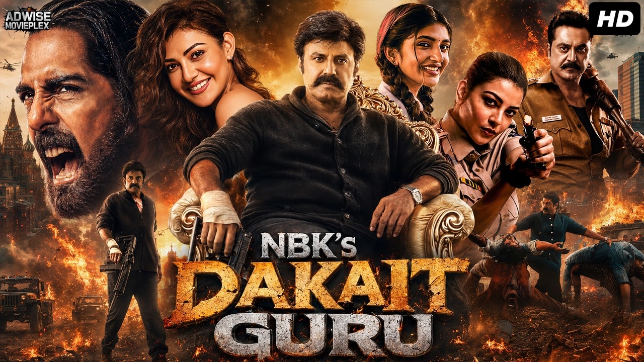 DAKAIT GURU - Hindi Dubbed Full Action Movie | Nandamuri Balakrishna, Sreeleela, Kajal, Arjun Rampal