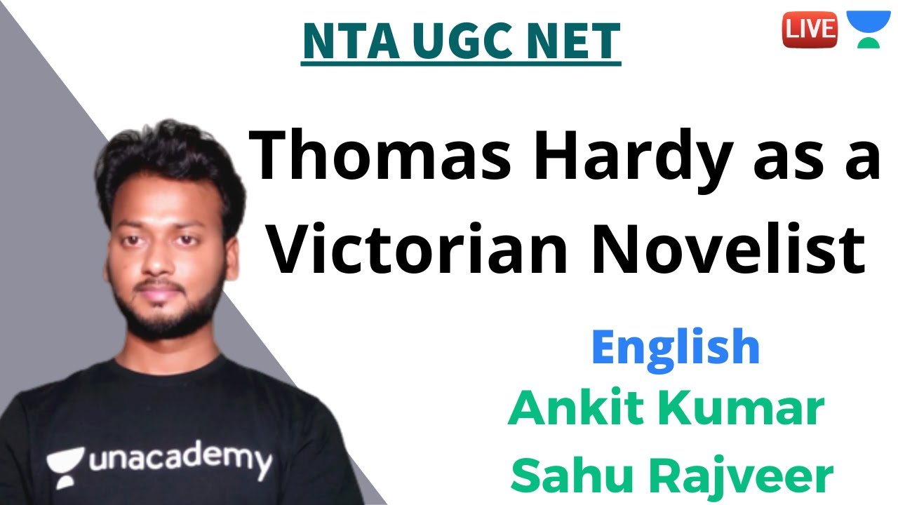 Thomas Hardy as a Victorian Novelist | English | NTA UGC NET | Ankit Kumar Sahu Rajveer