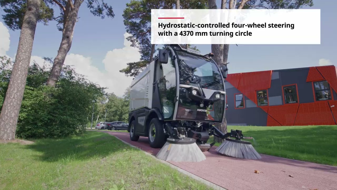 Automăturătoare electrică Bucher CityCat VR17e