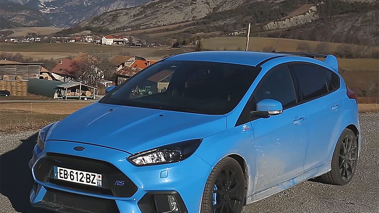 Ford Focus RS 2017 : 1er essai en vidéo