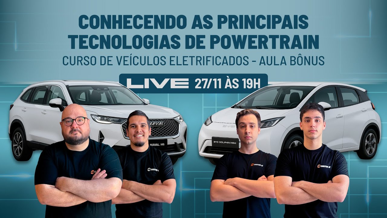 Curso de Veículos Eletrificados: Conhecendo as Principais Tecnologias de Powertrain - Aula Bônus