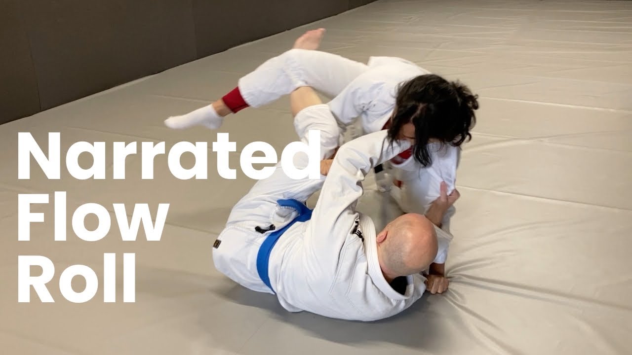 Amputee BJJ - Narrated Flow Roll With 3 Stripe White Belt