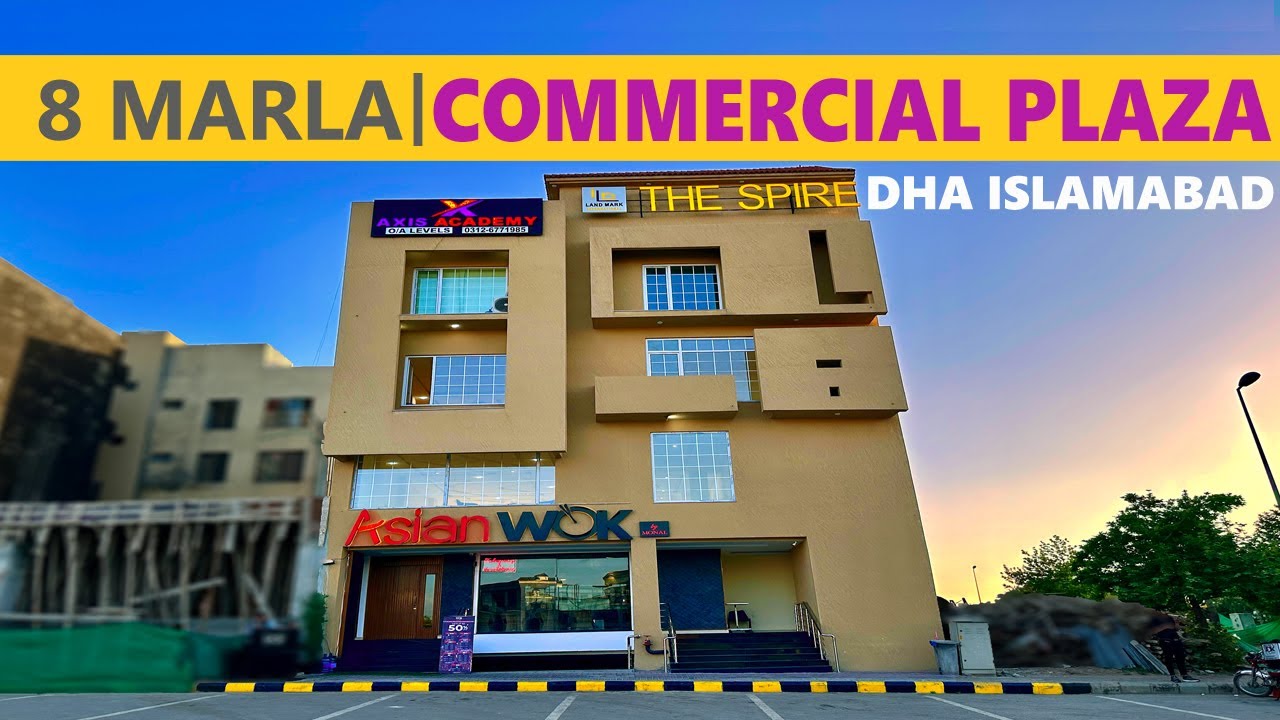 BRAND NEW | 8 Marla COMMERCIAL PLAZA for Sale In DHA Islamabad #passiveincome