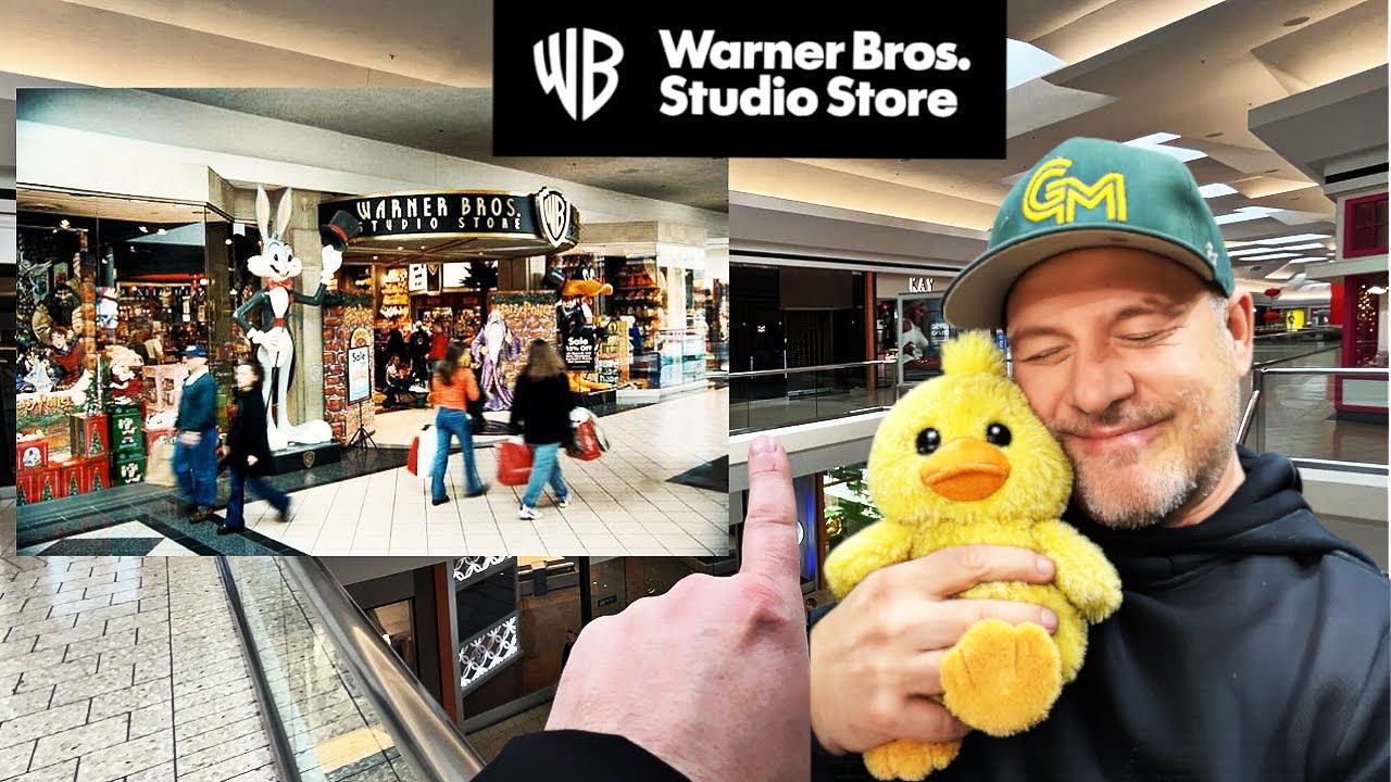 What Happened to the Warner Brothers Studio Store?! 80s and 90s at the Mall!!