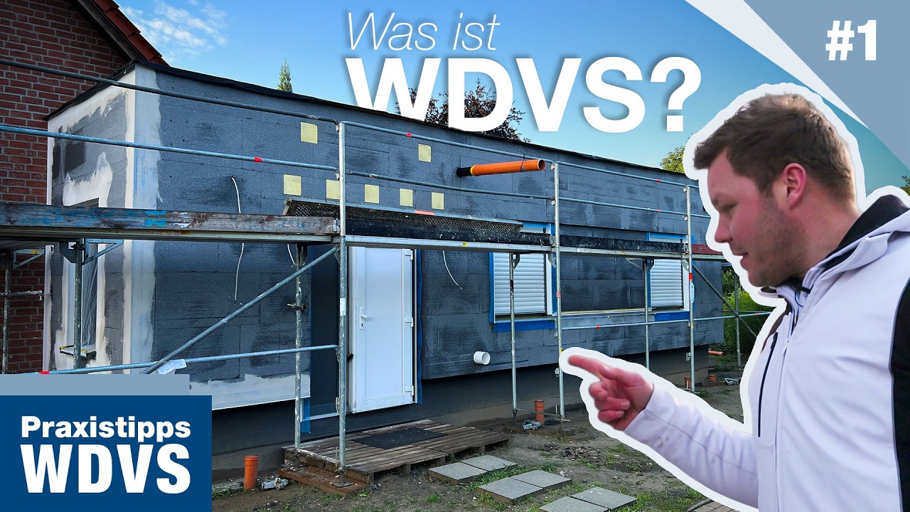 Was ist Wärmedämmung? Anleitungen zur Untergrundprüfung, Ausmessen, WDVS anbringen und vieles mehr.