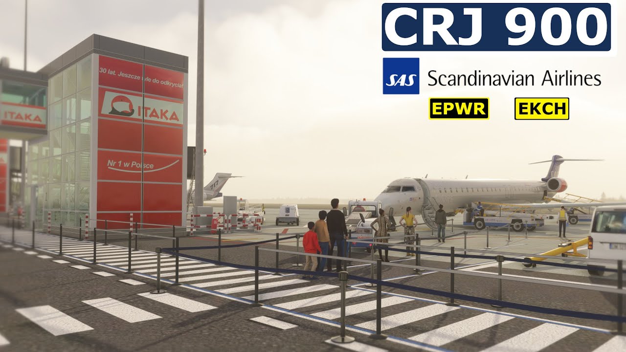 MSFS 2024 | REALNY LOT SK764 Z WROCŁAWIA DO KOPENHAGI