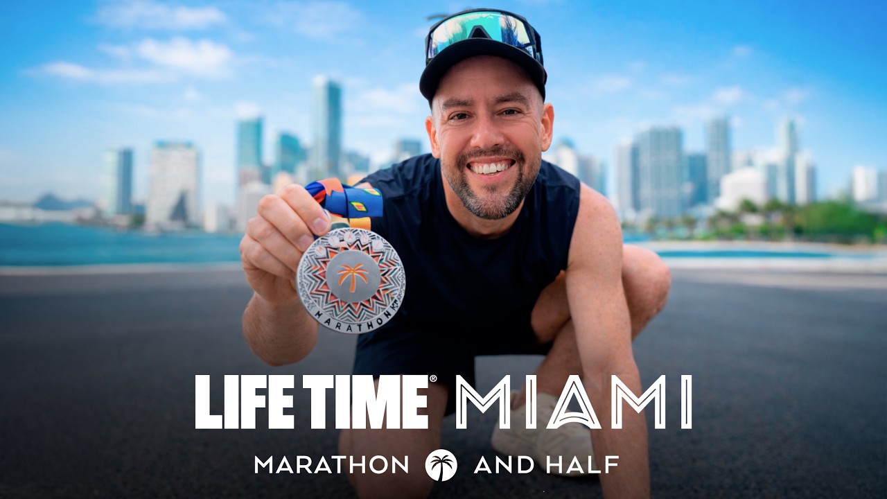 Lo que NADIE te cuenta de CORRER la MARATÓN de MIAMI (En ESPAÑOL) | LIFE TIME MIAMI MARATHON 2026