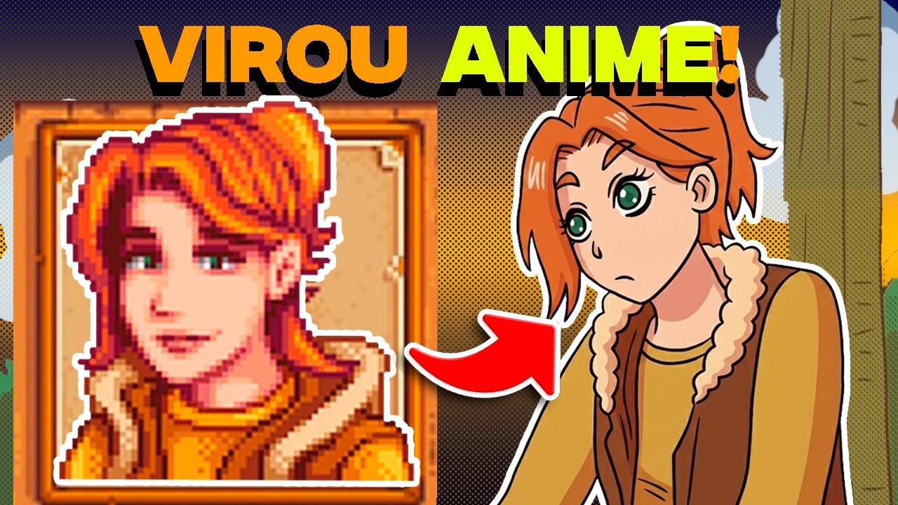Stardew Valley versão anime - Fugg Fanimation