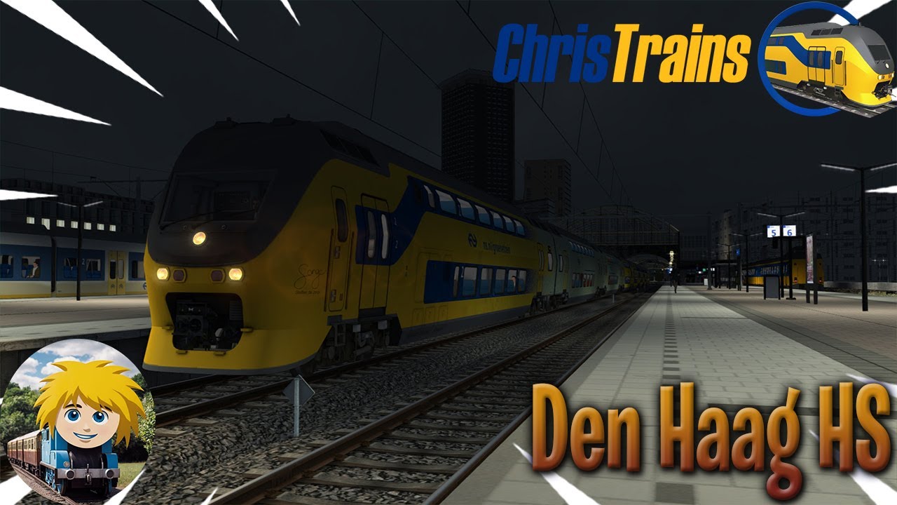 Met de VIRMm naar het mooie Den Haag!! - Train Sim Classic