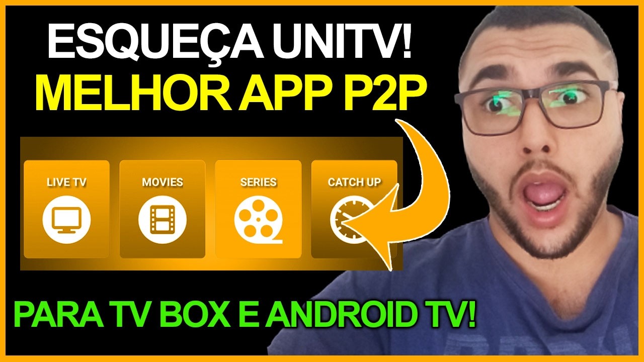 ✅Novo Aplicativo P2P TV para SUA TV SAMSUNG, TCL OU TV ROKU 2026 - Melhor Aplicativo p2p