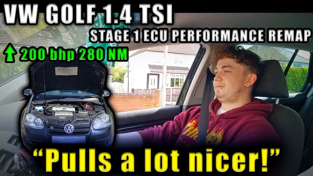 VW GOLF 1.4 TSI STAGE 1 ECU PERFORMANCE REMAP