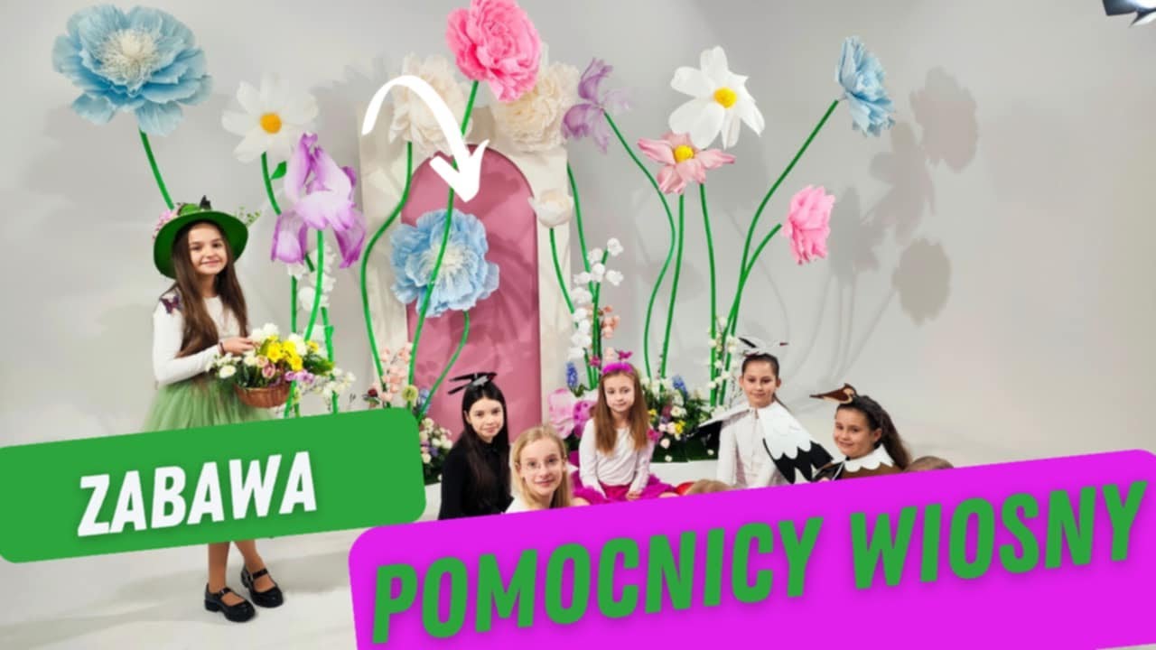 Pomocnicy wiosny - Smykofonia M. Hernik - wiosenna zabawa muzyczno-ruchowa - fragment