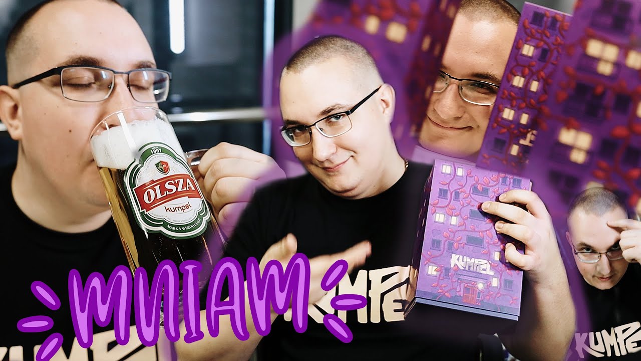 młody piwosz degustuje box deluxe - mmm pyszne :-)