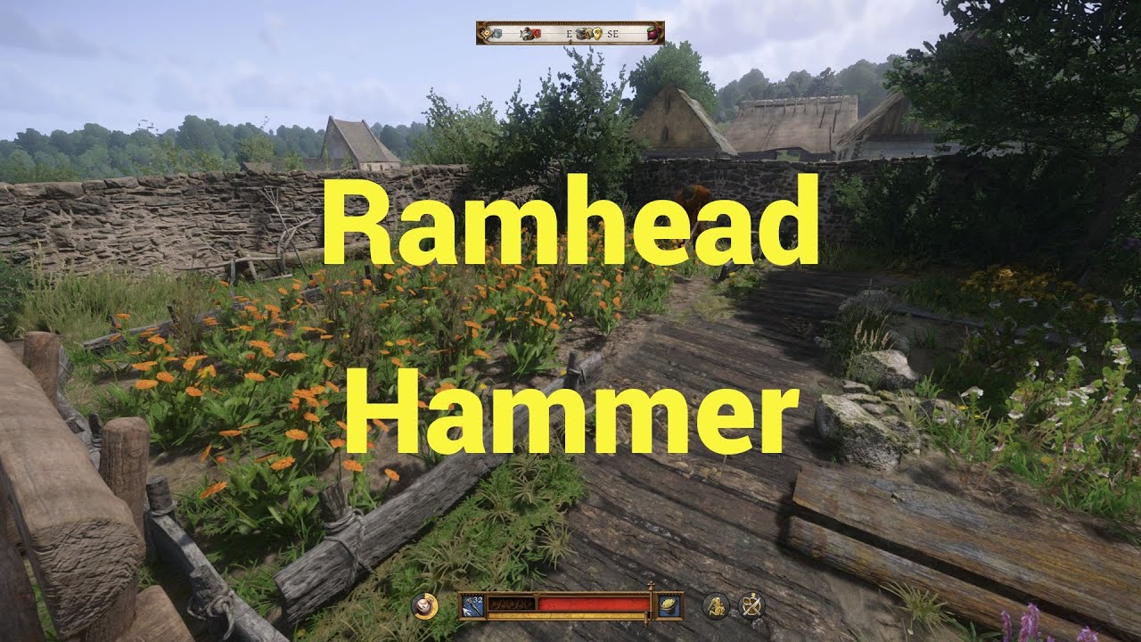 Kingdom Come Deliverance 2 How To Get Nice Hammer Ramhead Hammer (The Thunderstone)