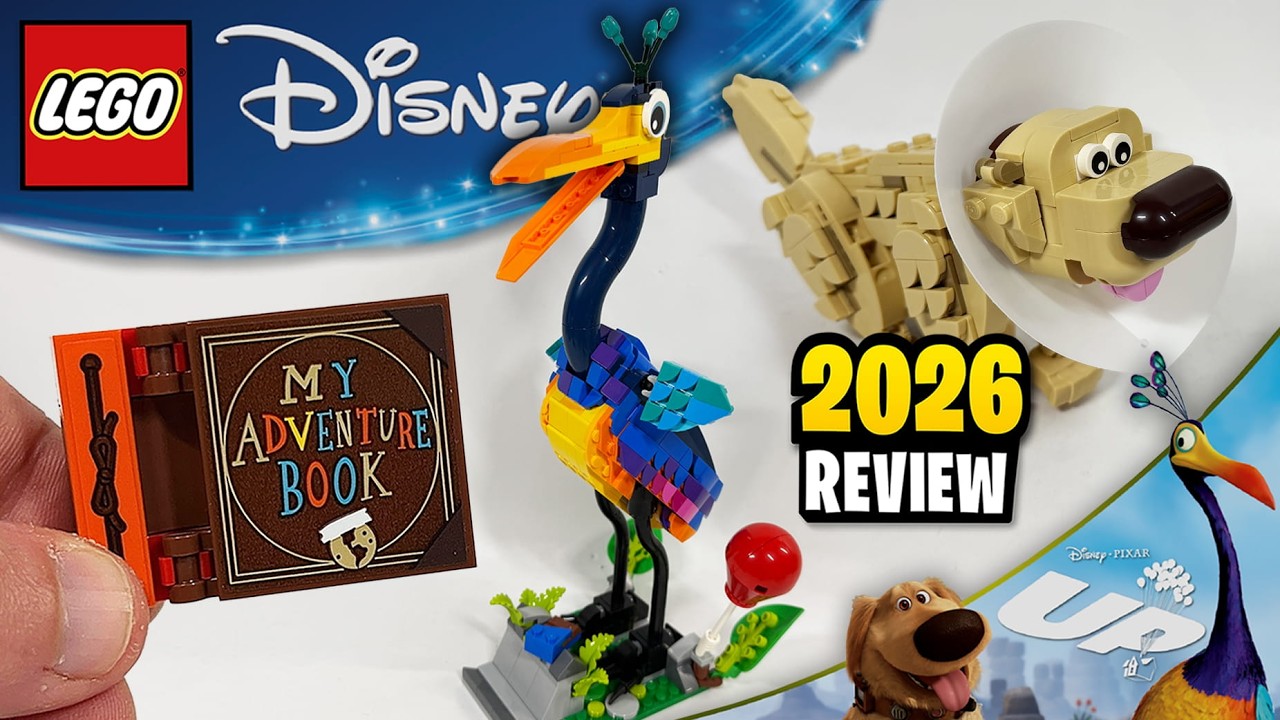 LEGO Disney UP Kevin & Dug (43290) - 2026 Set Review