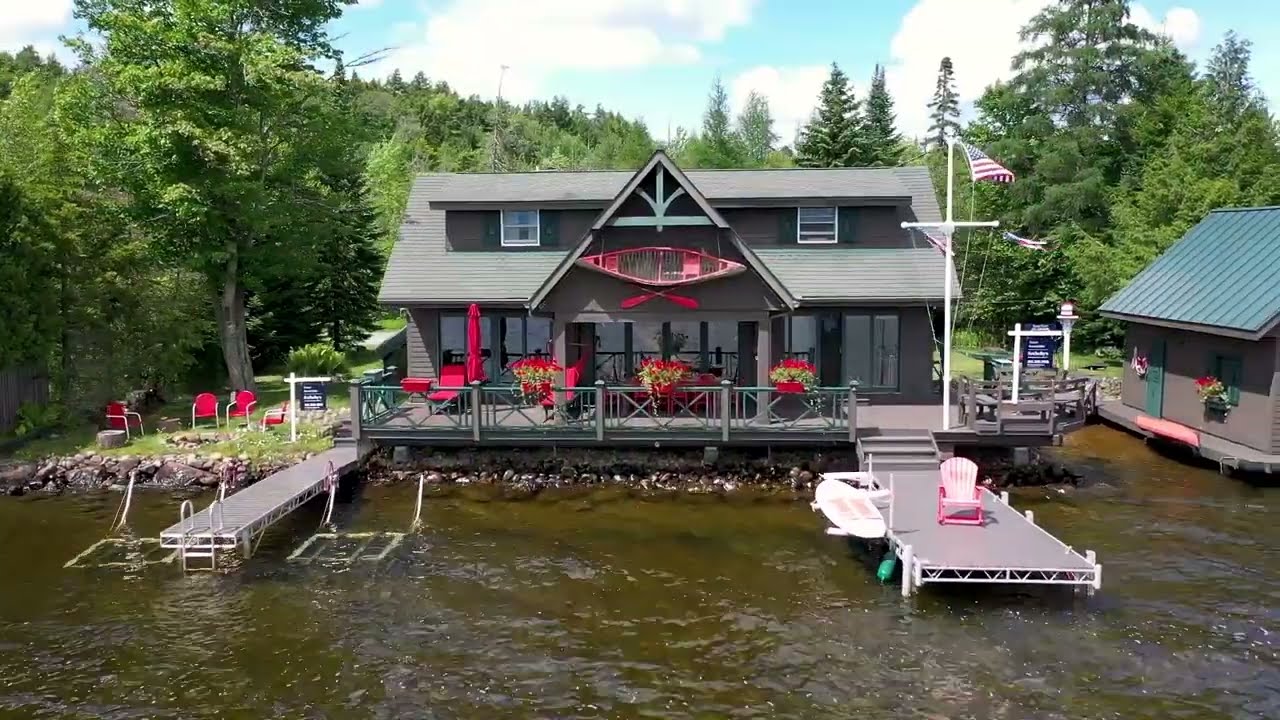 124 Burma Road on Fourth Lake, Old Forge in the Adirondack Mountains of New York