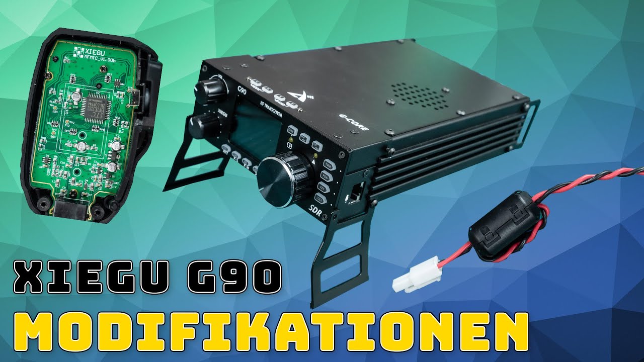 Xiegu G90 #05 📻 Modifikationen am QRP Transceiver