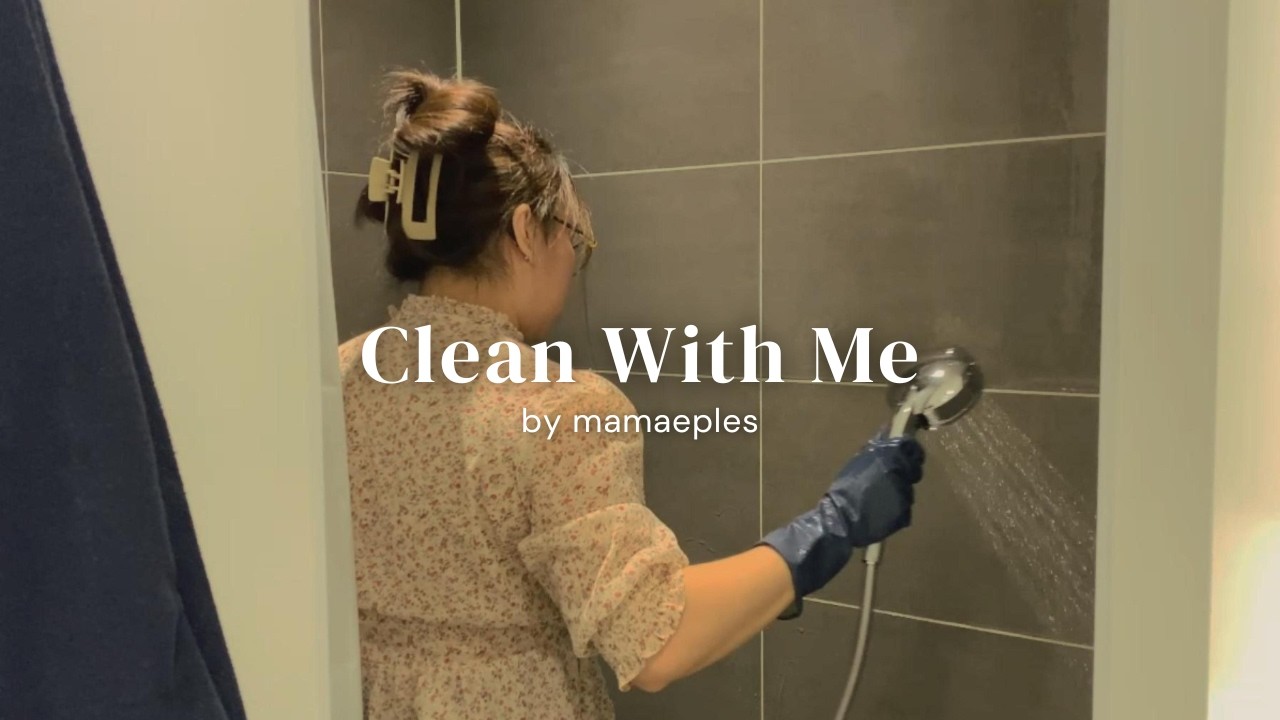 Silent & Cozy Clean With Me 🧼 Bathroom Reset for a Relaxing Home | Cleaning Motivation Routine 🛀