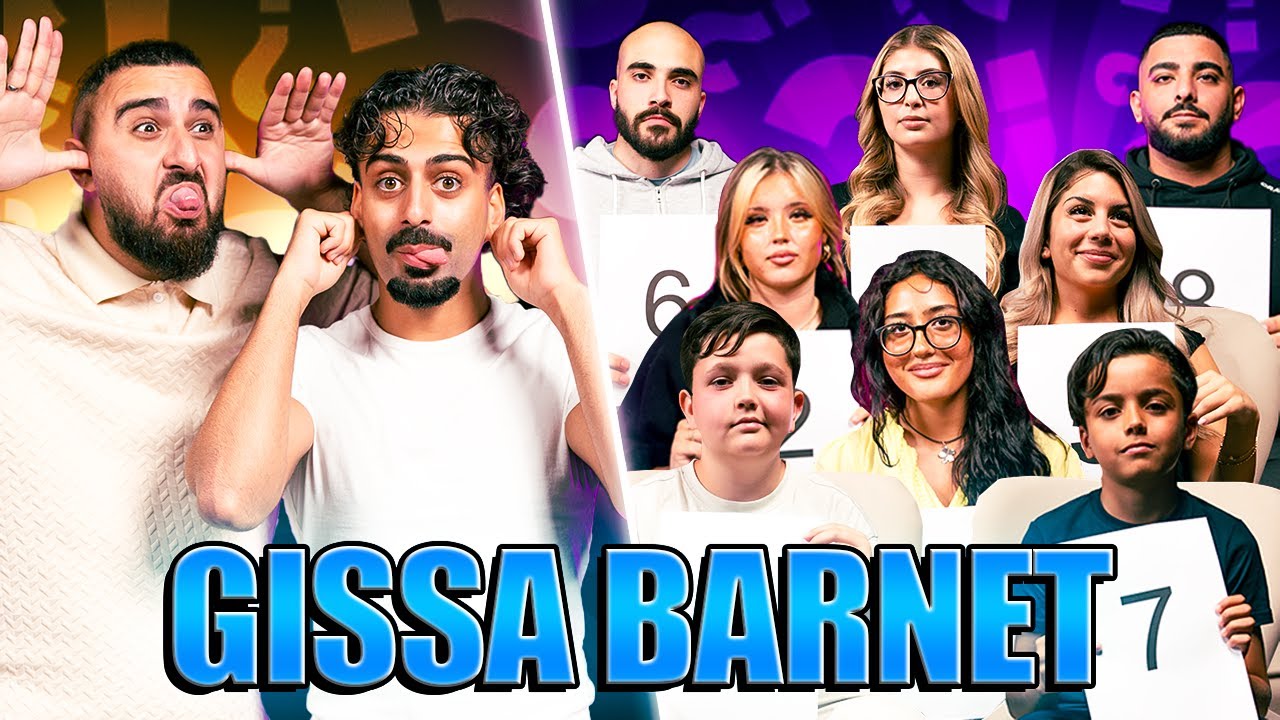 KISSAR DU PÅ DIG!? *GISSA BARNET*