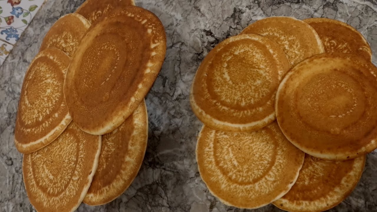 خبز  بعجينة سائلة 🥞🥞🥞 بدون غلوتين وبدون دقيق مصنع بدقيق الأرز فقط free gluten free gluten