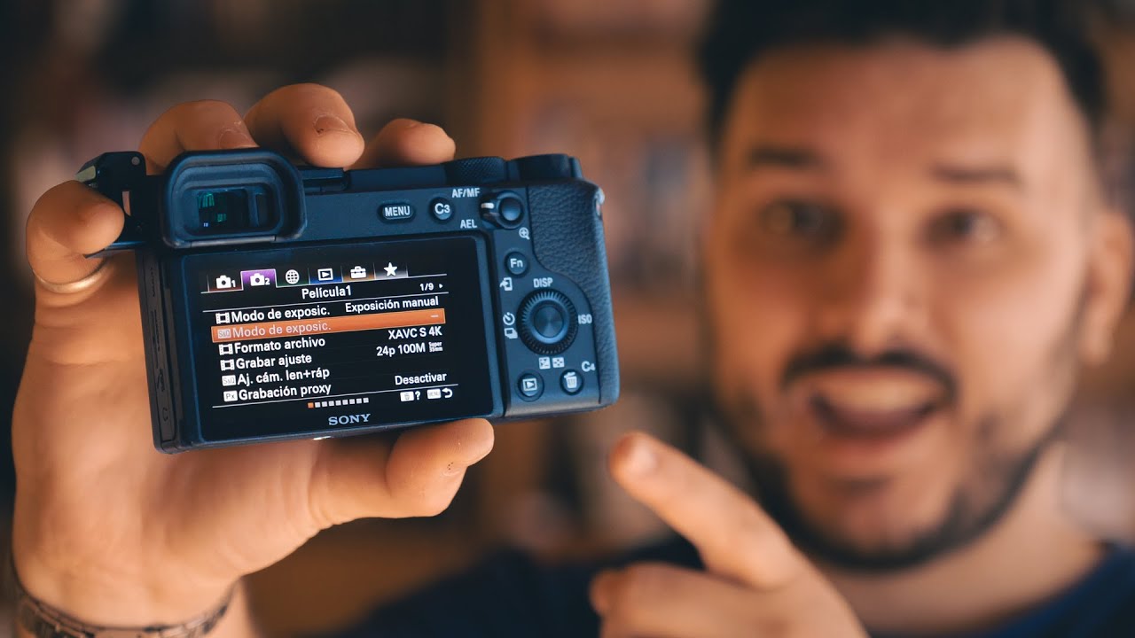 Configuración para VIDEO y FOTO de la Sony α6600, α6400, α6100, α7C, etc.
