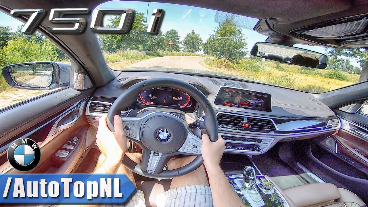 BMW 7 Series 2020 M Sport 750i 4.4 V8 Biturbo POV Test Drive by AutoTopNL