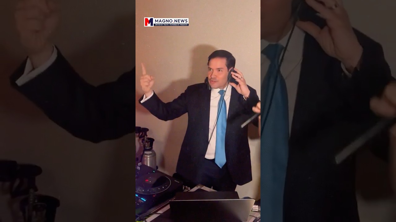 🇺🇸 Secretary of State Marco Rubio DJ-ing at a Wedding Goes Viral