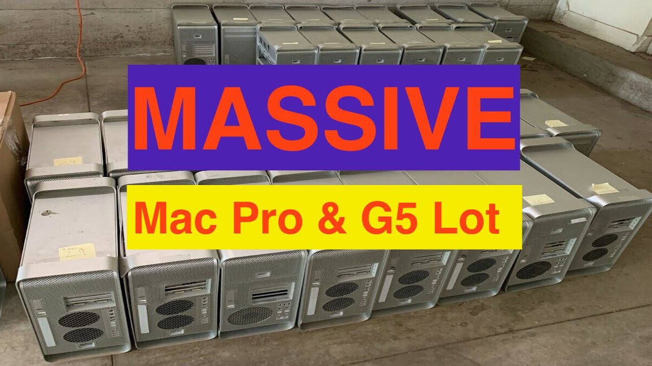 MASSIVE Apple Mac Pro Desktop and PowerMac G5 Lot
