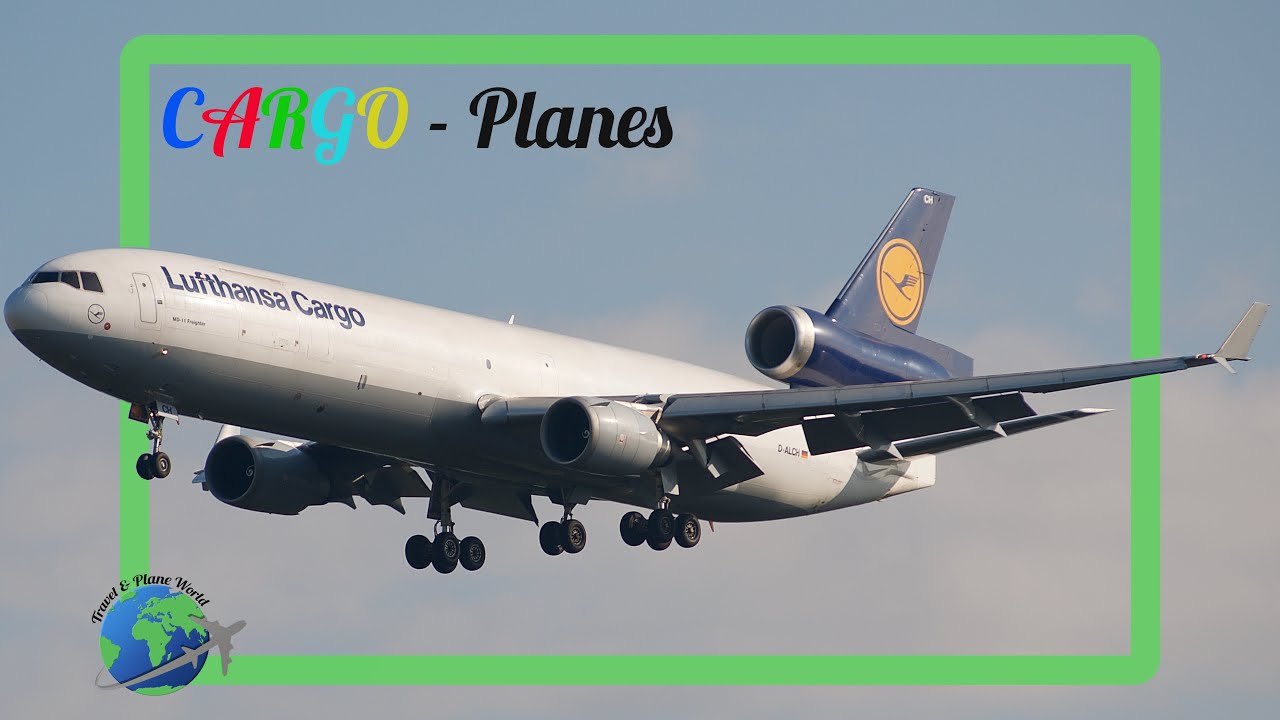 Cargo Planes at Frankfurt International Airport |15 mins of Planespotting [FULLHD]